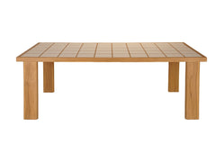 Marina Natural Outdoor Dining Table - Ornate Home
