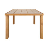 Marina Natural Outdoor Dining Table - Ornate Home