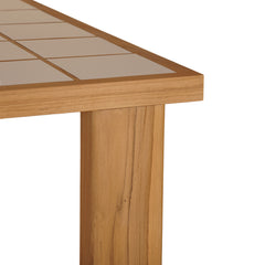 Marina Natural Outdoor Dining Table - Ornate Home
