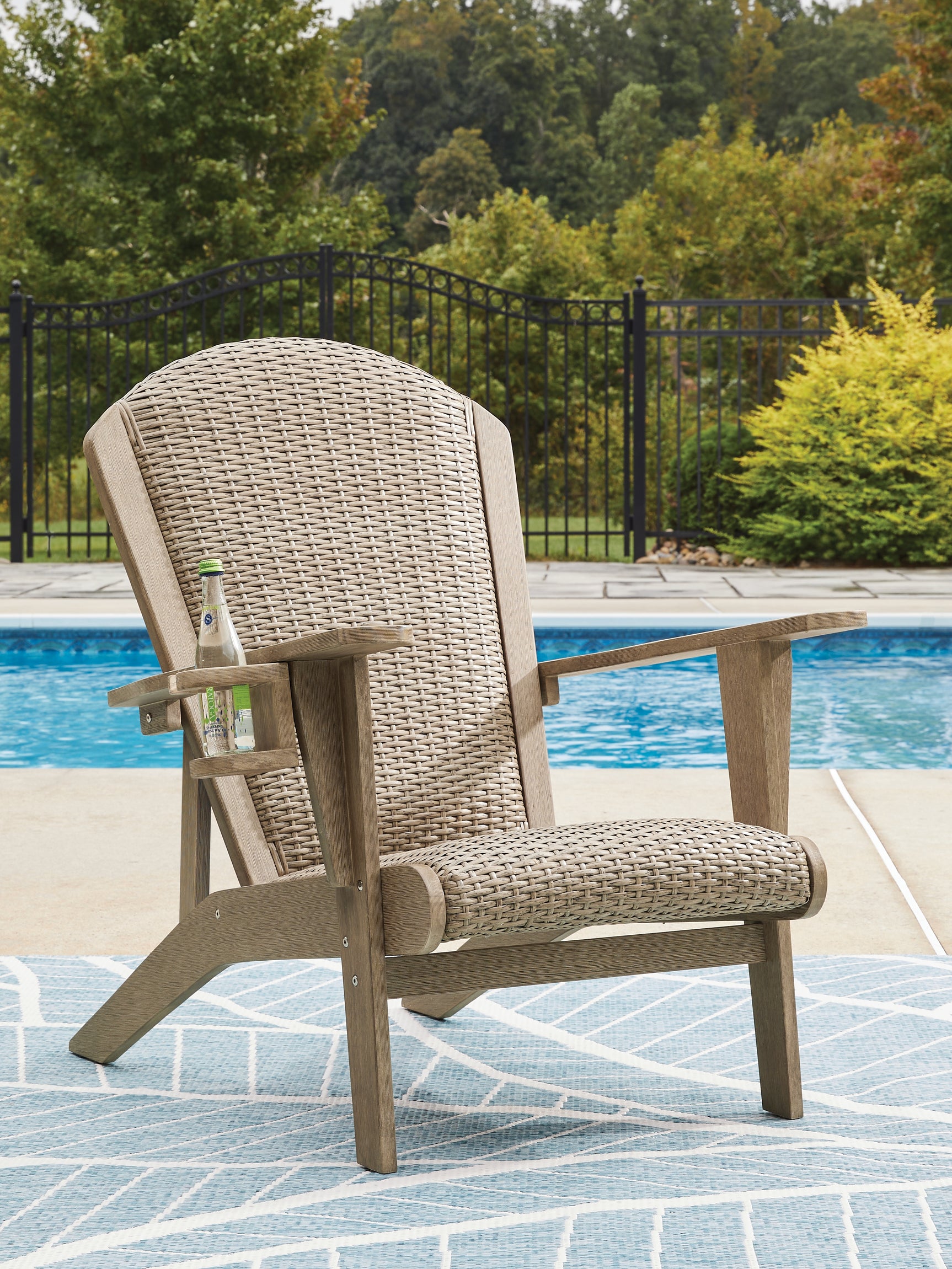 Marina Sun Beige Adirondack Chair - Ornate Home