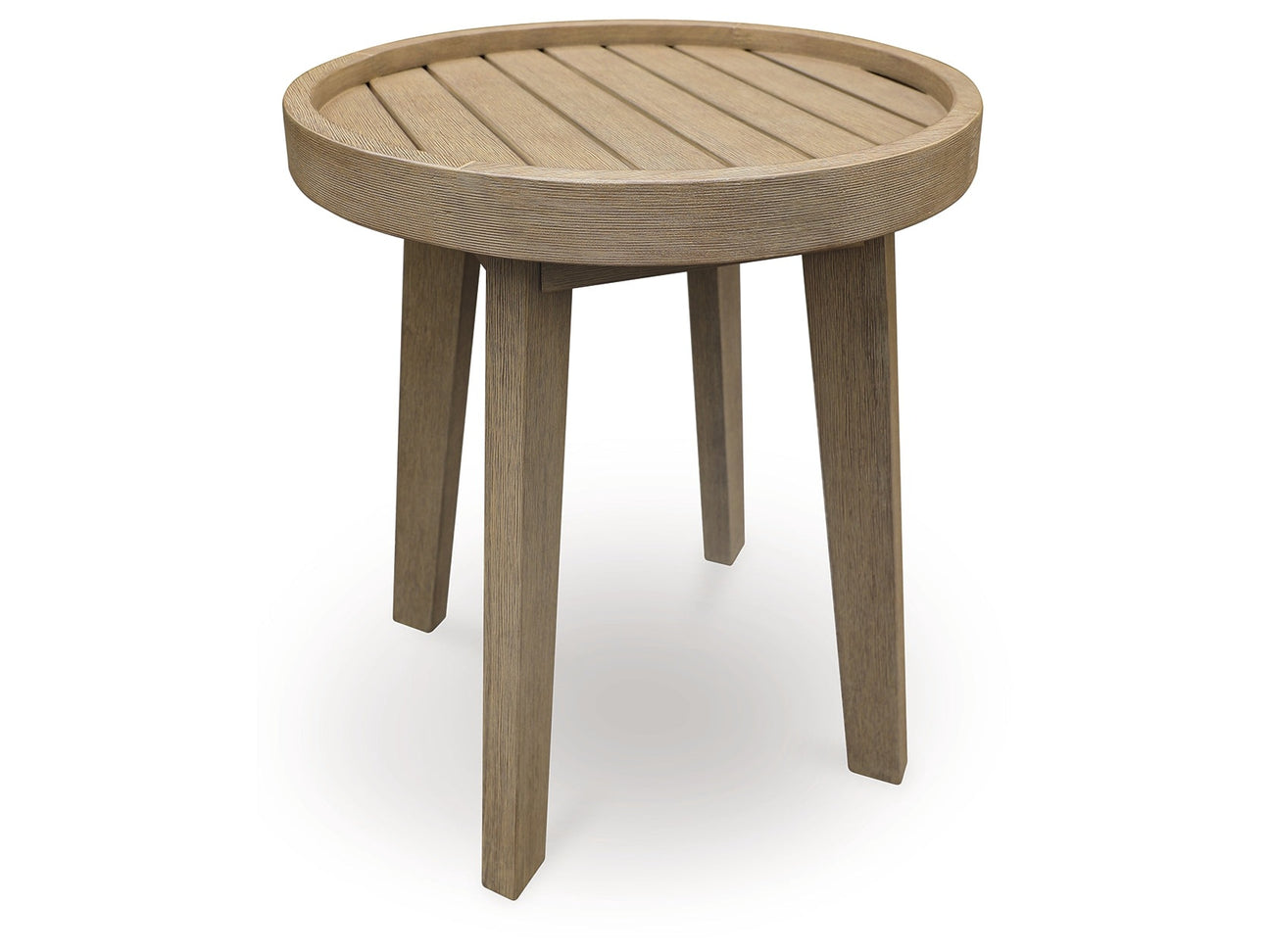 Marina Sun Beige Outdoor End Table - Ornate Home