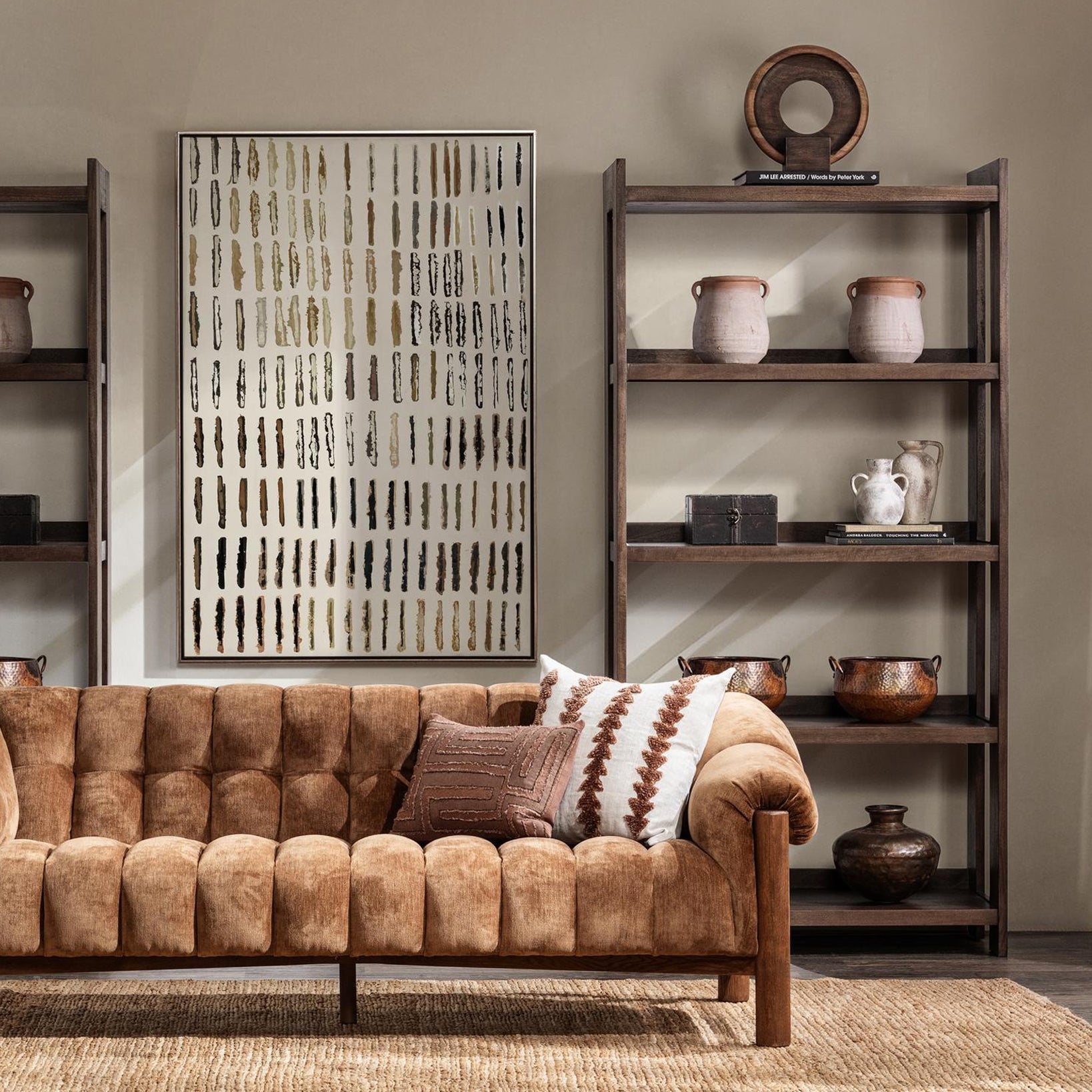 Marine Cocoa Brown Bookshelf - Ornate Home