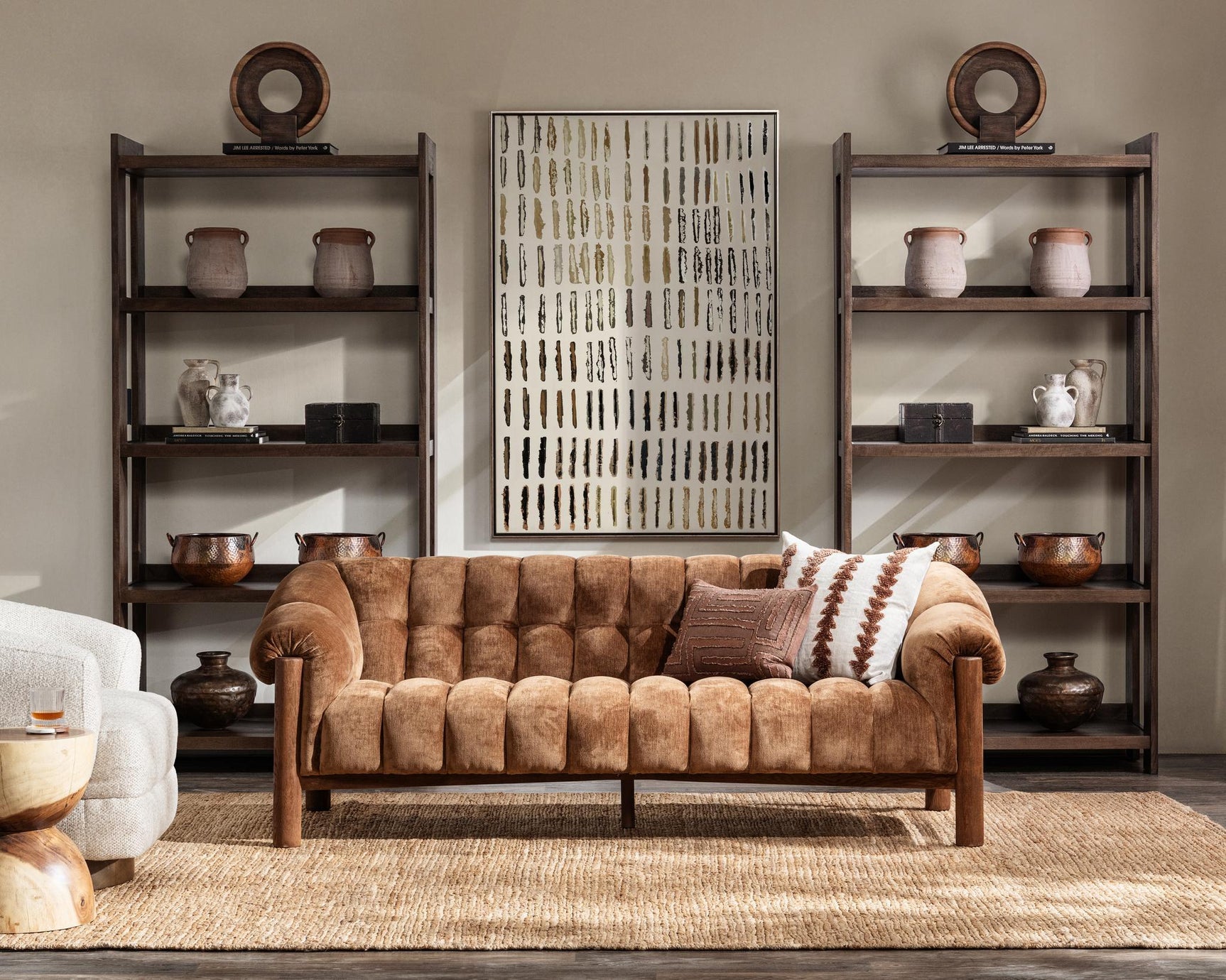 Marine Cocoa Brown Bookshelf - Ornate Home
