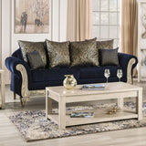 Marinella Royal Blue Sofa & Loveseat - Ornate Home