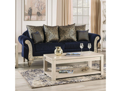 Marinella Royal Blue Sofa - Ornate Home