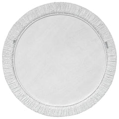 Mariner White Round Mirror - Ornate Home
