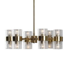 Marinot Brass 12 Light Chandelier - Ornate Home