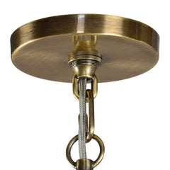 Marinot Brass 12 Light Chandelier - Ornate Home