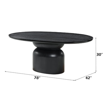 Marioly Ash Black Dining Table - Ornate Home