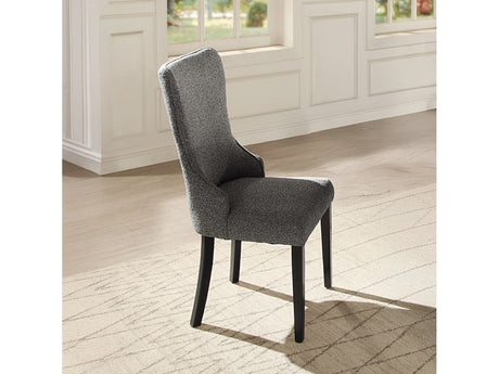 Marioly Gray Side Chair (Set of 2) - Ornate Home