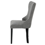 Marioly Gray Side Chair (Set of 2) - Ornate Home