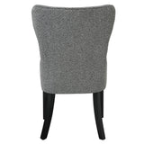 Marioly Gray Side Chair (Set of 2) - Ornate Home