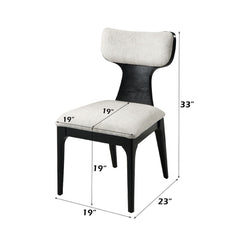 Marioly White Side Chair (Set of 2) - Ornate Home
