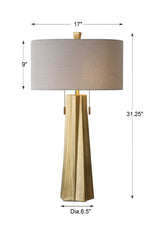 Maris Gold Table Lamp - Ornate Home