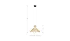 Maris Off White Pendant Lamp - Ornate Home