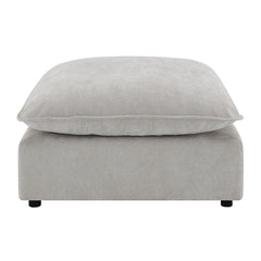 Marisa Beige Boucle Modular Ottoman - Ornate Home