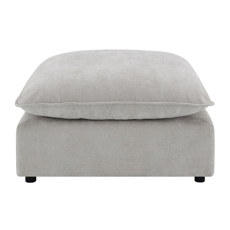 Marisa Beige Boucle Modular Ottoman - Ornate Home
