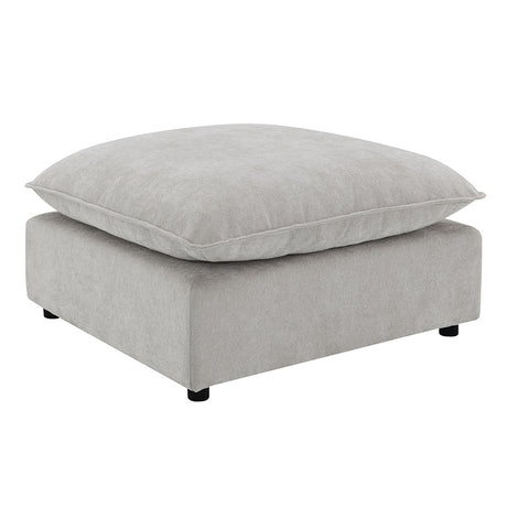 Marisa Beige Boucle Modular Ottoman - Ornate Home