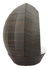 Marisol Brown & Beige Beach Daybed