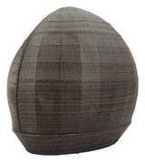 Marisol Brown & Beige Beach Daybed