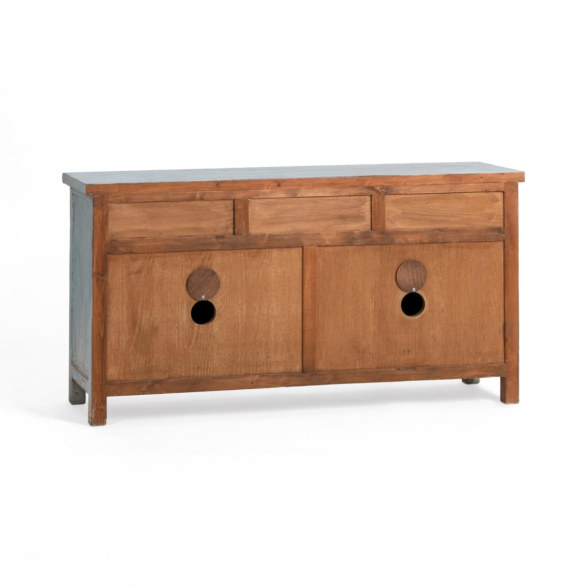 Marisol Ocean Mist 3-Drawer 4-Door Cabinet