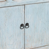 Marisol Ocean Mist 3-Drawer 4-Door Cabinet