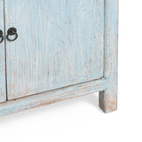 Marisol Ocean Mist 3-Drawer 4-Door Cabinet