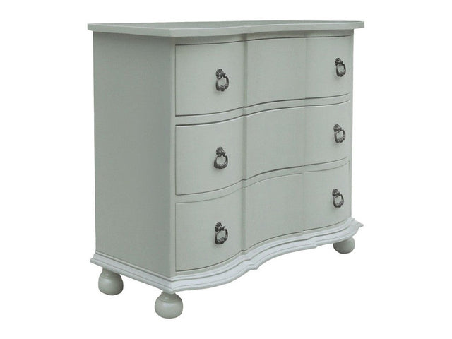 Marissa Beige 3 Drawer Chest - Ornate Home