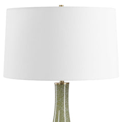 Marist Green/White Table Lamp - Ornate Home