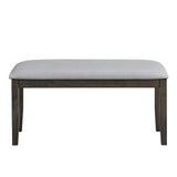 Marit Gray Bench - Ornate Home