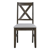 Marit Gray Side Chair (Set of 2) - Ornate Home