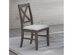 Marit Gray Side Chair (Set of 2) - Ornate Home