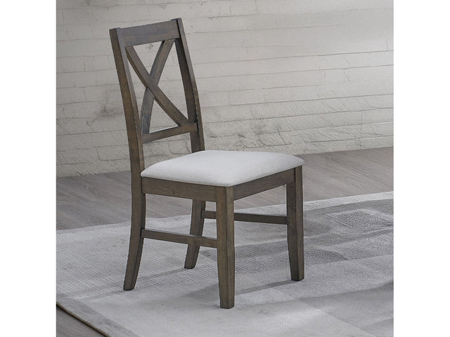 Marit Gray Side Chair (Set of 2) - Ornate Home