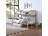 Marita Gray Bunk Bed (T/F) - Ornate Home