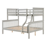 Marita Gray Bunk Bed (T/F) - Ornate Home