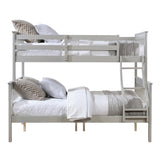 Marita Gray Bunk Bed (T/F) - Ornate Home