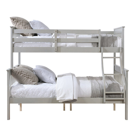 Marita Gray Bunk Bed (T/F) - Ornate Home