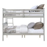 Marita Gray Bunk Bed (T/F) - Ornate Home