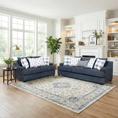 Maritime Blue Sofa - Ornate Home