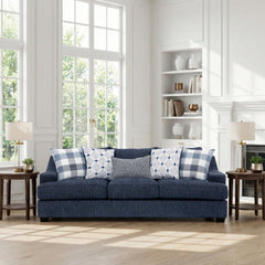 Maritime Blue Sofa - Ornate Home