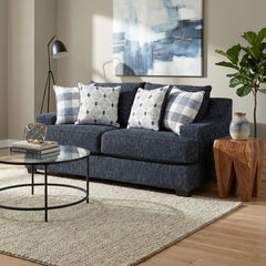 Maritime White Loveseat - Ornate Home