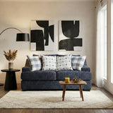 Maritime White Loveseat - Ornate Home