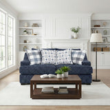 Maritime White Loveseat - Ornate Home