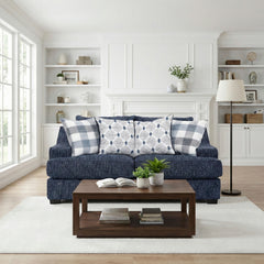 Maritime White Loveseat - Ornate Home
