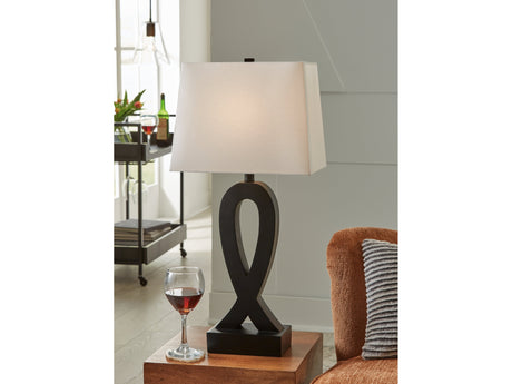 Markellton Black Table Lamp (Set of 2) - Ornate Home