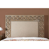 Markos Weathered Light Oak Cal.King Bed - Ornate Home