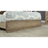 Markos Weathered Light Oak Cal.King Bed - Ornate Home