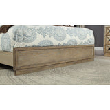Markos Weathered Light Oak E.King Bed - Ornate Home