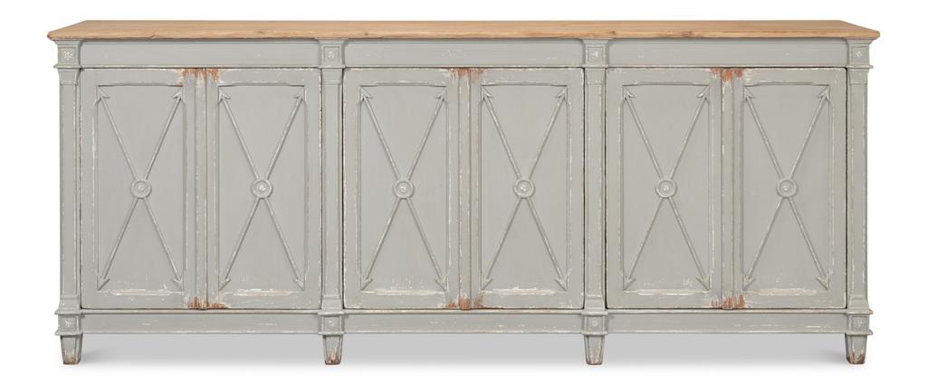 Marksman Grey Sideboard - Ornate Home