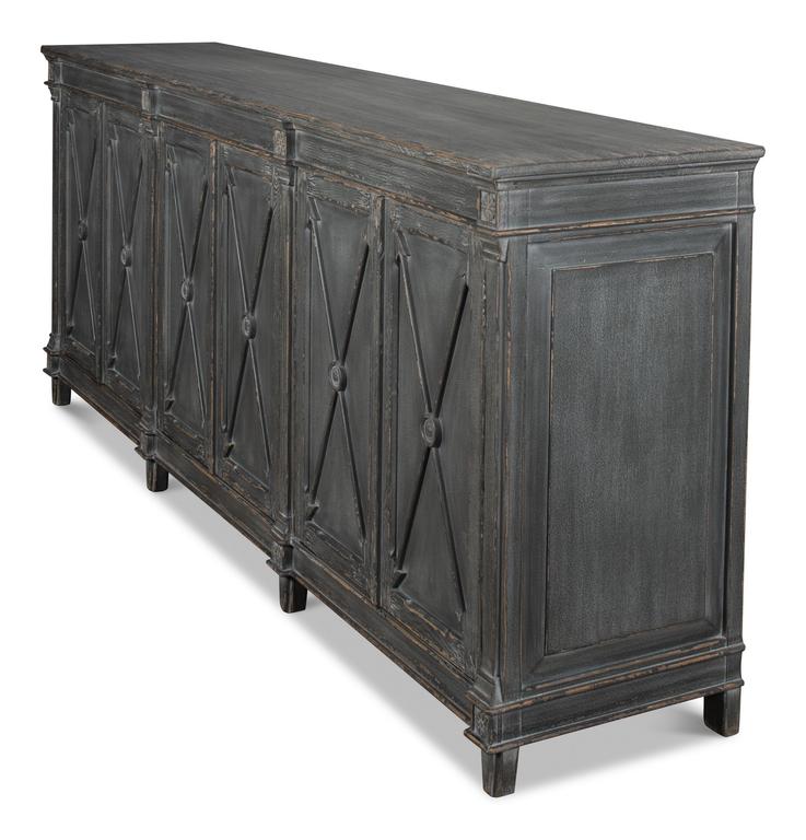 Marksman Grey Sideboard - Ornate Home